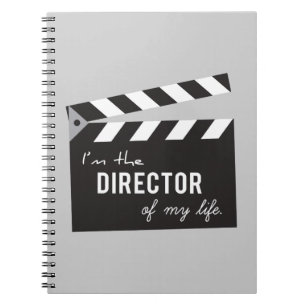 Quote, Director of my life, Action Board Notebook