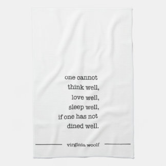 Quote Dish Towel