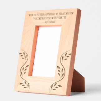 Quote Etched Frames