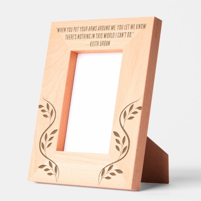 Quote Etched Frames (Left)