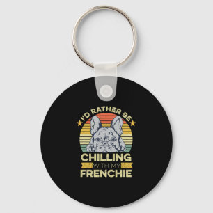 Quote For A French Bulldog Owner 1 Key Ring