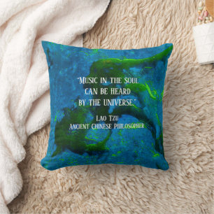 Quote from Lao Tzu Cushion