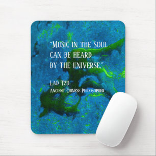 Quote from Lao Tzu Mouse Mat