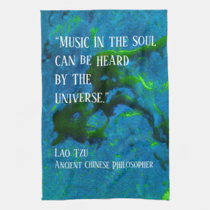 Quote from Lao Tzu Tea Towel