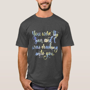 Quote from Rainbow Rowell's Carry On T-Shirt