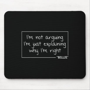 Quote Funny Birthday Personalised Name Gift Idea Mouse Mat