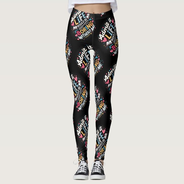 Quote  Leggings (Front)