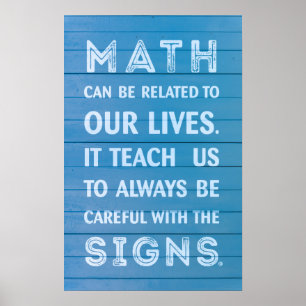 Quote - Math Posters