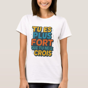 Quote motivation - You are stronger than ... T-Shirt