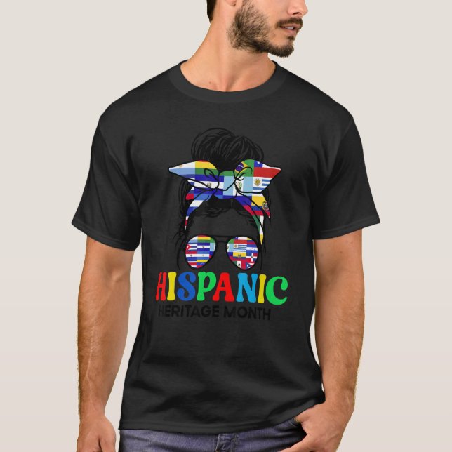 Quote National Hispanic Heritage Month T-Shirt (Front)