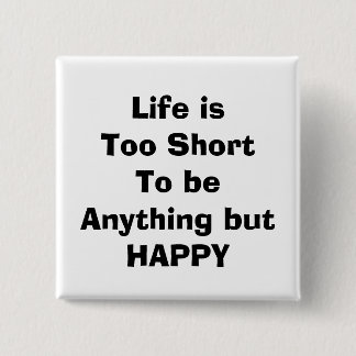 quote, parenting 15 cm square badge