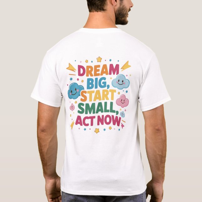 Quote positive T-Shirt (Back)