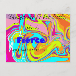 Quote postcard