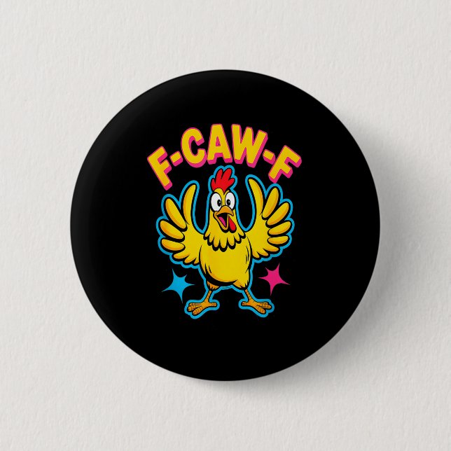 Quote Rooster Meme  6 Cm Round Badge (Front)