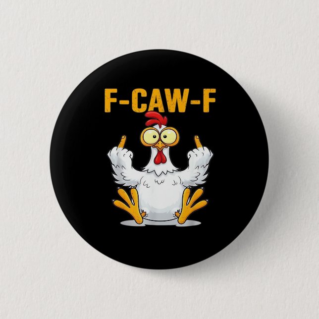 Quote Rooster Meme Classic 6 Cm Round Badge (Front)