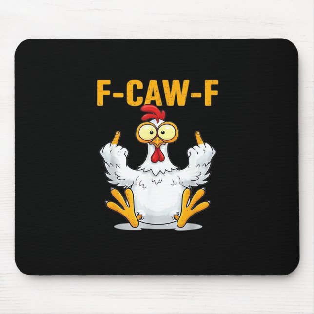 Quote Rooster Meme Classic Mouse Mat (Front)