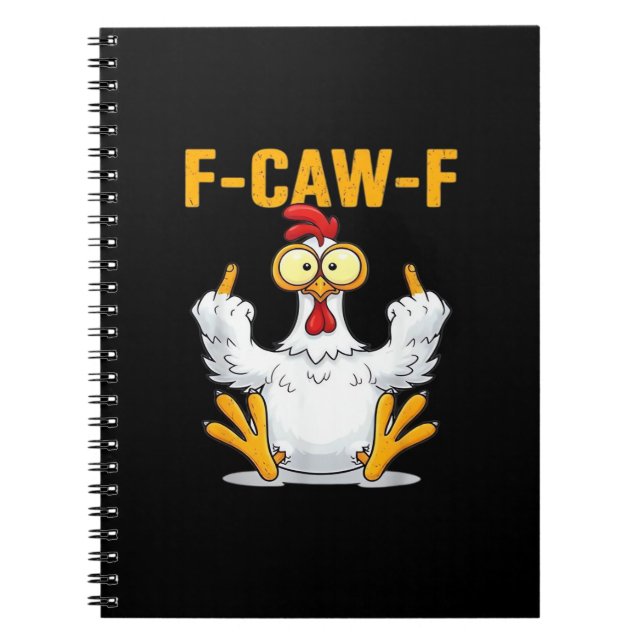 Quote Rooster Meme Classic Notebook (Front)