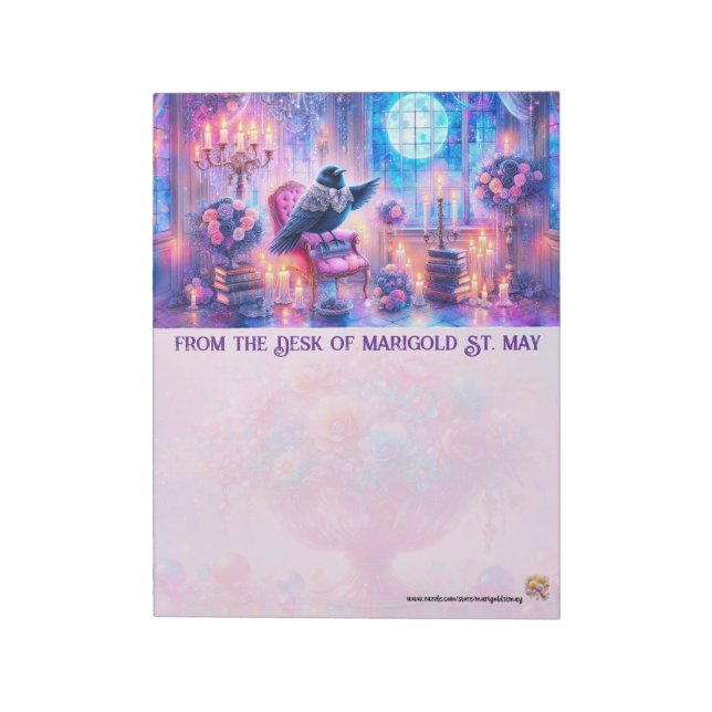 Quote the Raven Notepad (Rotated)