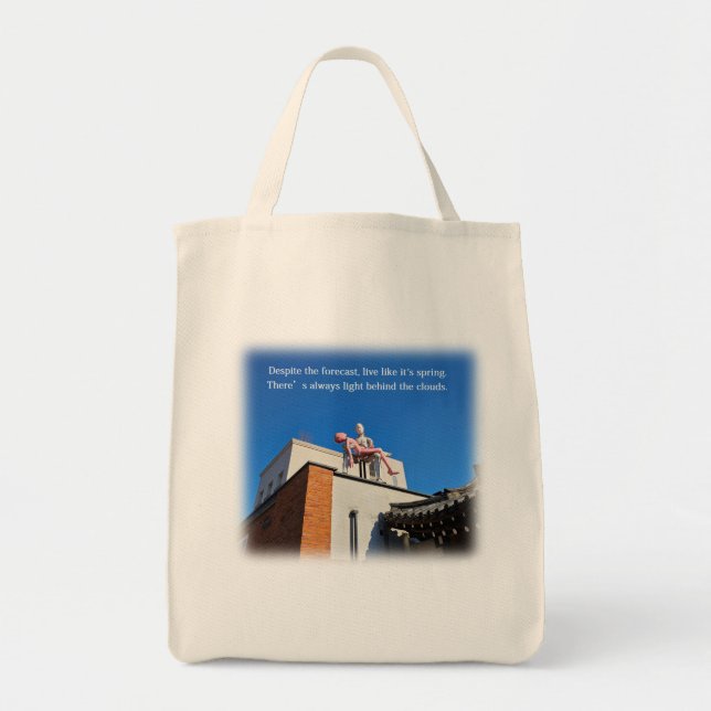 quote tote bag (Front)