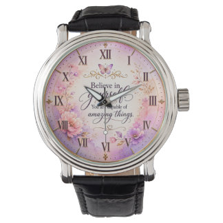 Quote Watch Design | Feminine Custom Timepiece Gif