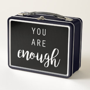 Quoteable III Metal Lunch Box
