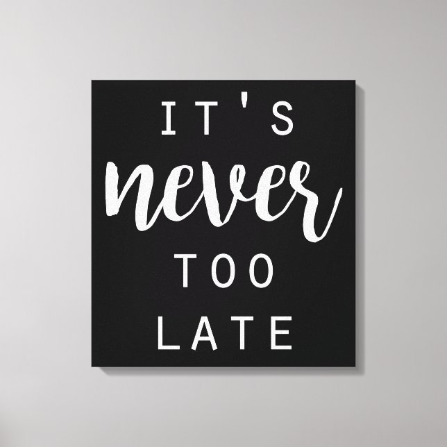 Quoteable IV Canvas Print (Front)