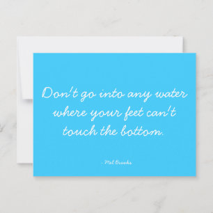 Quoteable Postcard - advice