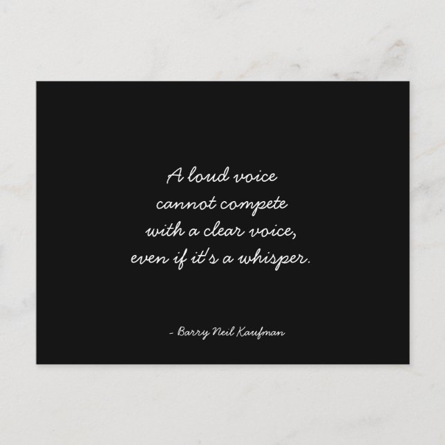 Quoteable Postcard - inspiration (Front)