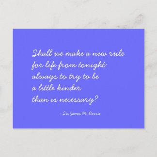 Quoteable Postcard - Kindness, Family, Friendship