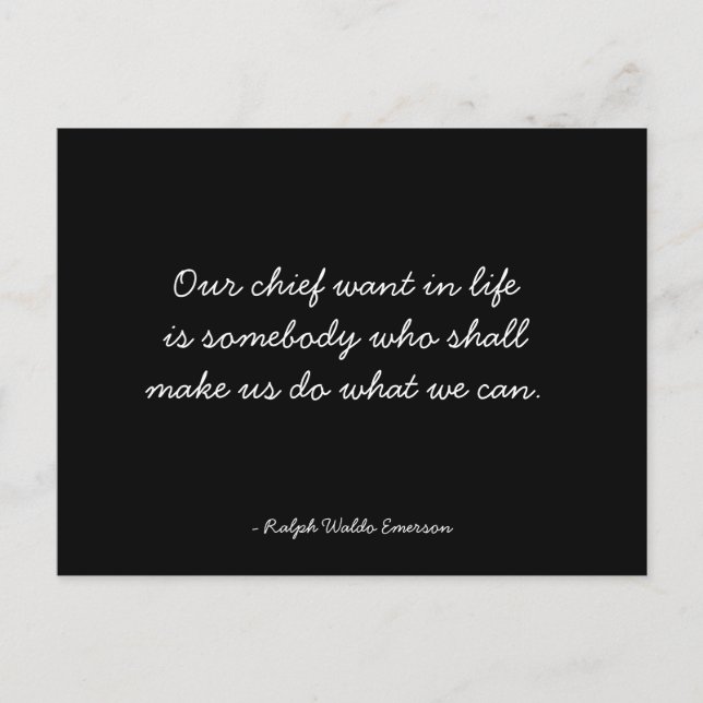 Quoteable Postcard - Passion (Front)
