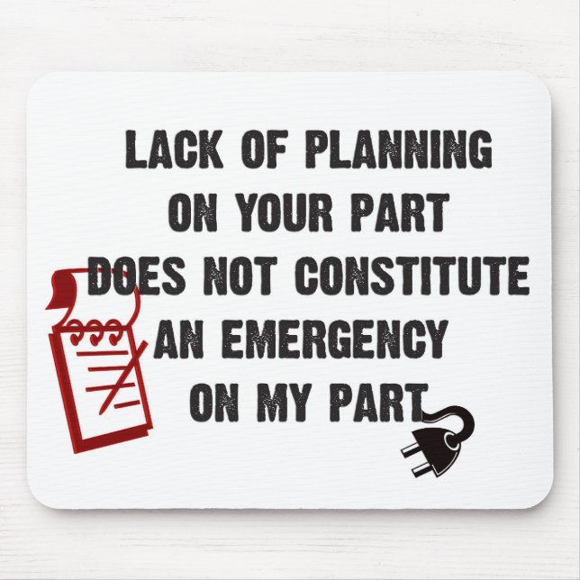 Quoteable Quote Mouse Mat (Front)