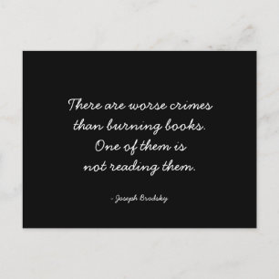 Quoteable Quotes - Advice and Observations- Readin Postcard