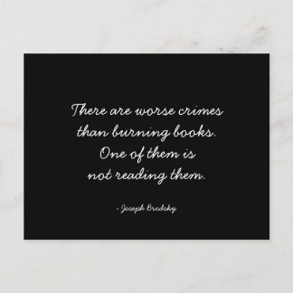 Quoteable Quotes - Advice and Observations- Readin Postcard