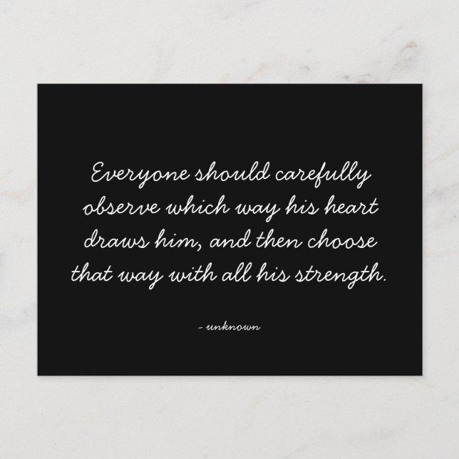 Quoteable Quotes - working and career Postcard (Front)