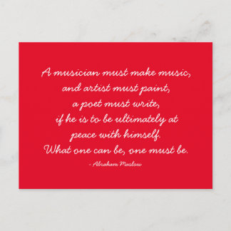 Quoteable Quotes - working and career Postcard