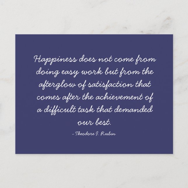 Quoteable Quotes - working and career Postcard (Front)