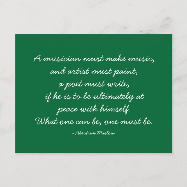 Quoteable Quotes - working and career Postcard (Front)