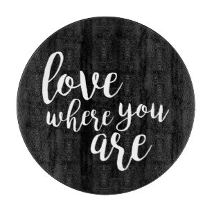 Quoteable V Cutting Board