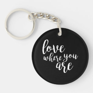 Quoteable V Key Ring