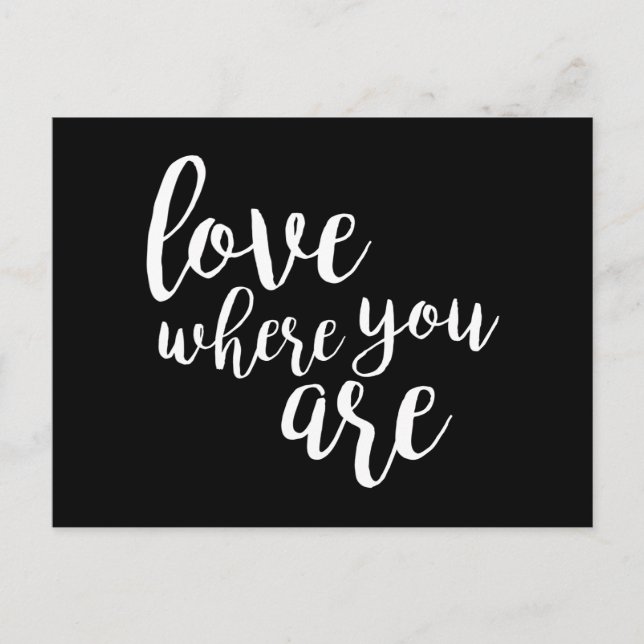 Quoteable V Postcard (Front)