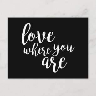 Quoteable V Postcard