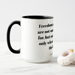 Quotes about inner peace mug