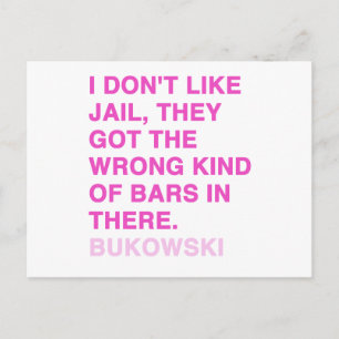 Quotes by Charles Bukowski Postcard