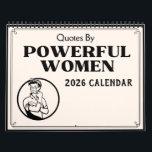 Quotes By Powerful Women 2026 Calendar<br><div class="desc">Check out Happy Planet Parties for more perfect gift ideas for your loved ones!</div>
