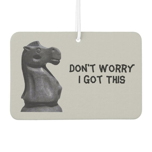 Quotes Car Air Freshener (Front)