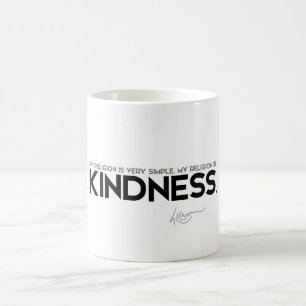 QUOTES: Dalai Lama: My religion is kindness Coffee Mug