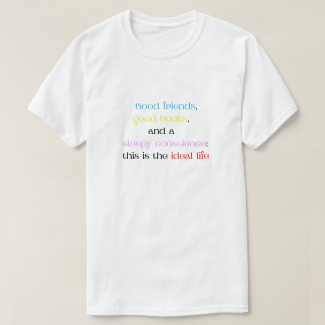 Quotes Educational Quotation T-Shirt (Design Front)