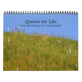 Quotes for Life Calendar Option D