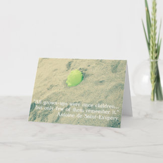 Quotes from The Little Prince/Le Petit Prince Card