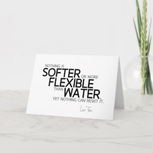 QUOTES: Lao Tzu Softer Card